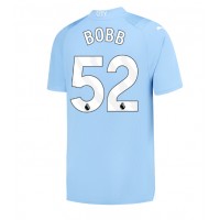 Manchester City Oscar Bobb #52 Domáci futbalový dres 2023-24 Krátky Rukáv